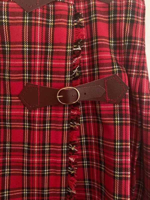 Gonna pieghe tartan bambina - immagine 2