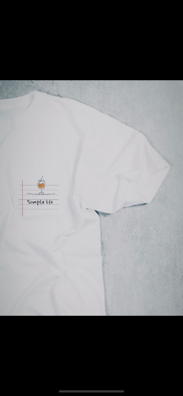 T-shirt cotone festa del papà ricamata vespa- spritz - immagine 4