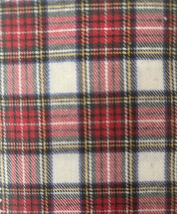 Pantalone tartan bambino-a con tasche laterali e risvolto - immagine 7