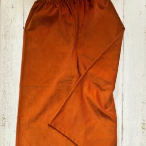 Pantalone largo in velluto bambino bambina