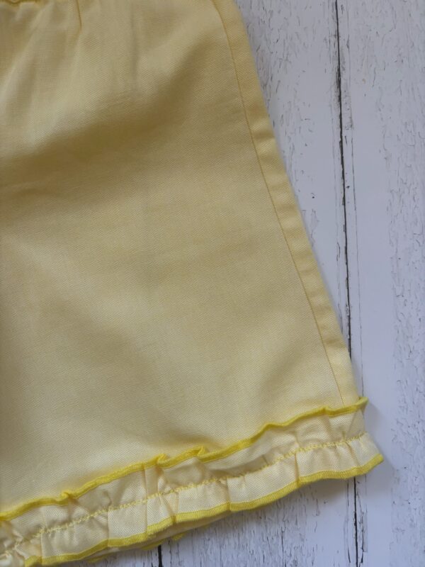 Pantalone corto Beatrice con dettaglio in cotone lino - immagine 6