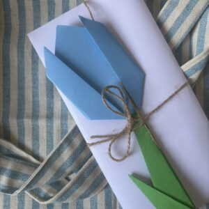 Tote bag in cotone con lettera abbinata, regalo maestre e maestri